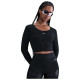 Nike Γυναικεία μακρυμάνικη μπλούζα Pro Dri-FIT Cropped Long-Sleeve Top Nike Γυναικεία μακρυμάνικη μπλούζα Pro Dri-FIT Cropped Long-Sleeve Top